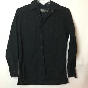 EUC Alpinestars embroidered button up shirt